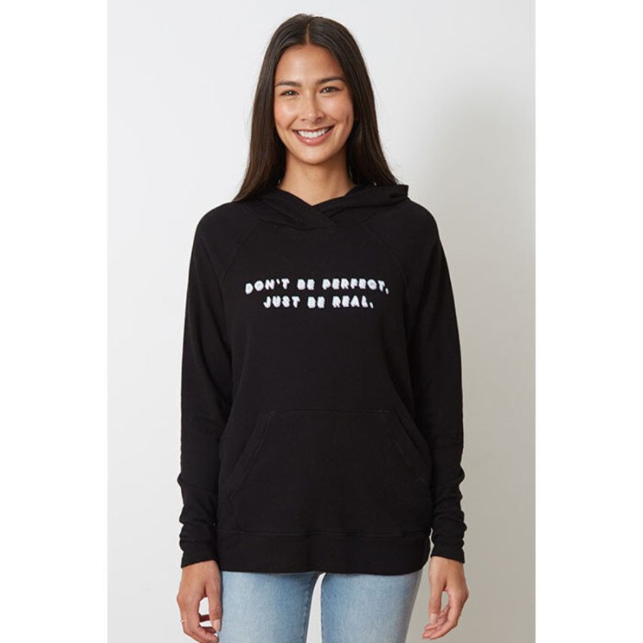 Women good hYOUman Sweatshirts & Hoodies | Women'S Don'T Be Perfect Elvy Hoodie