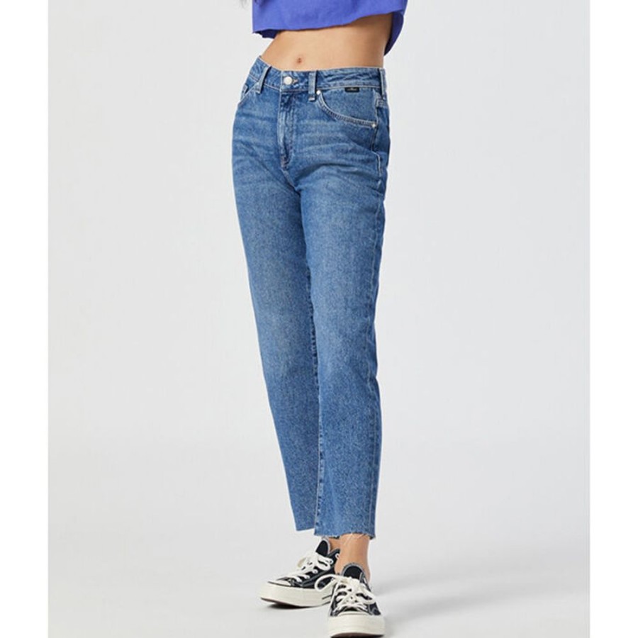 Women Mavi Denim | Women'S Viola Crop Straight Jean