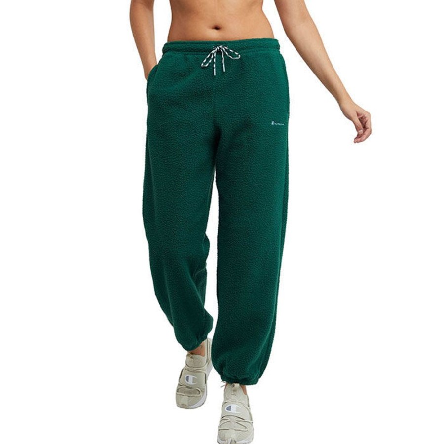 Women Champion Pants | Women'S Teddy Fleece Jogger Pant